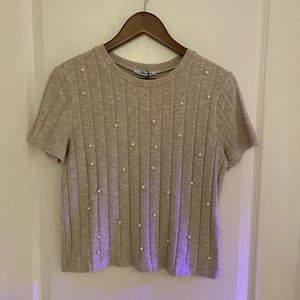 ✨ Zara pearl top ✨